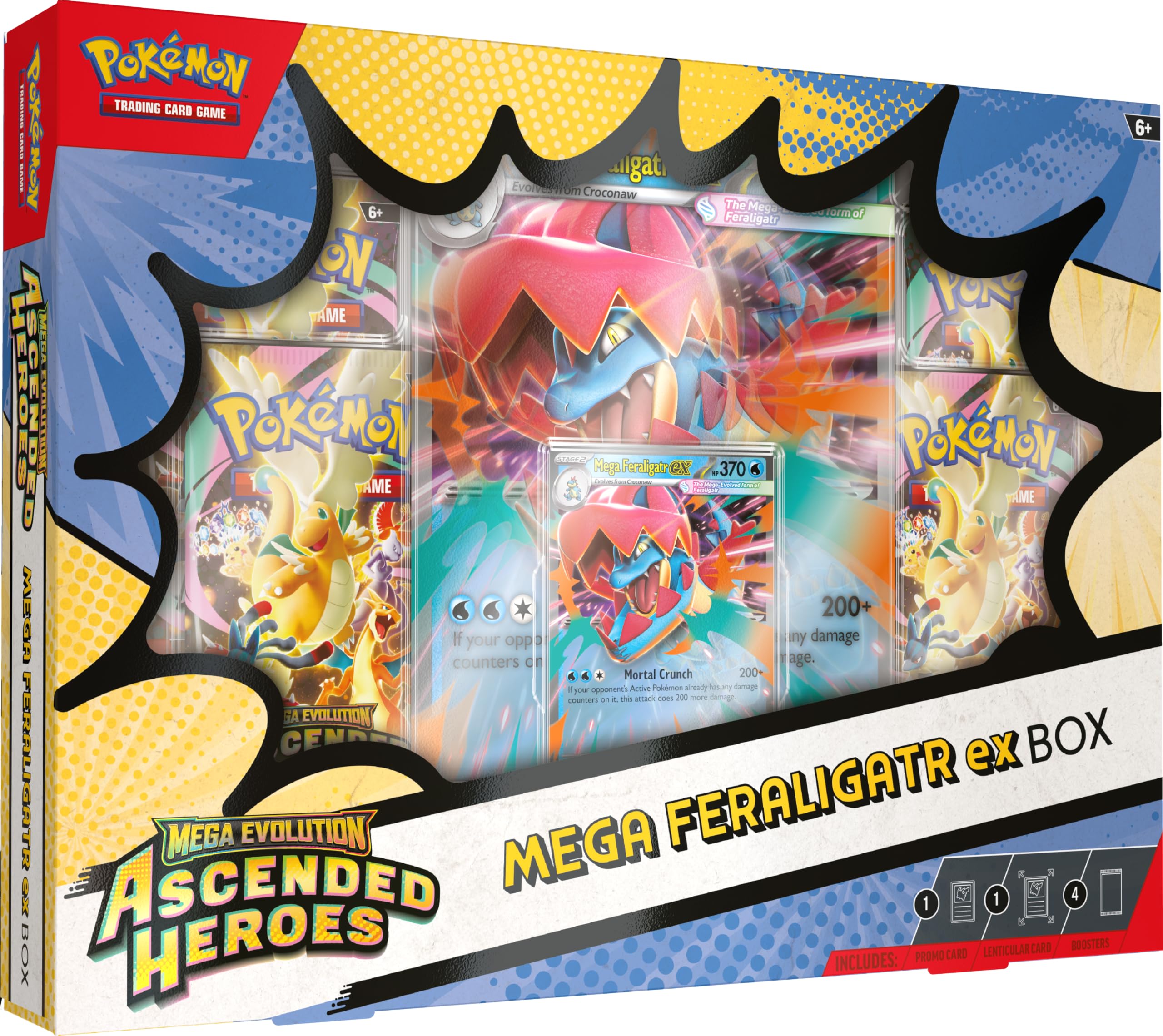 Pokémon PCG: Ascended Heroes Mega Feraligatr Ex Box